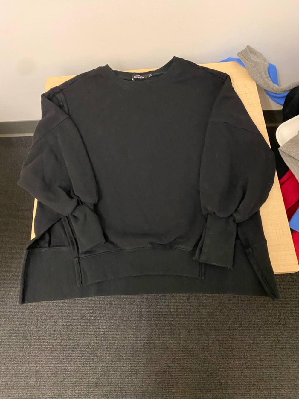 Women’s Black Crewneck Sweater
